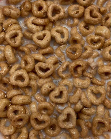 Heart Cheerios, Heart Bread Aesthetic, Heart Desserts Aesthetic, Honey Nut Cheerios Aesthetic, Heart Waffles Aesthetic, New York Vibes, Lemon Drizzle, Pumpkin Chai, Cinnamon Spice