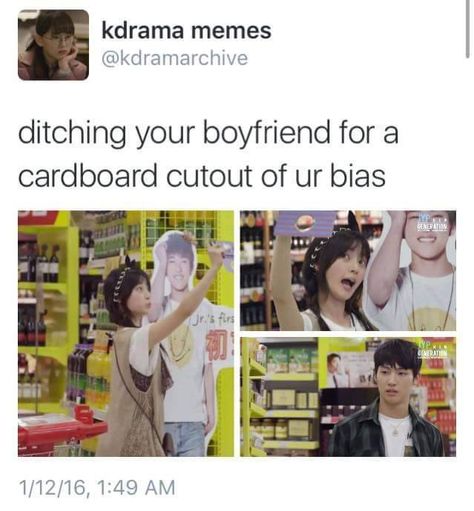 The fact that the cut out is jinyoung  and the bf is jaebum makes it even better lol Dream Knight, Kpop Celebrities, Korean Memes, Got7 Meme, Got7 Memes, Got7 Funny, Kdrama Memes, Got7 Jb, Bts Facts