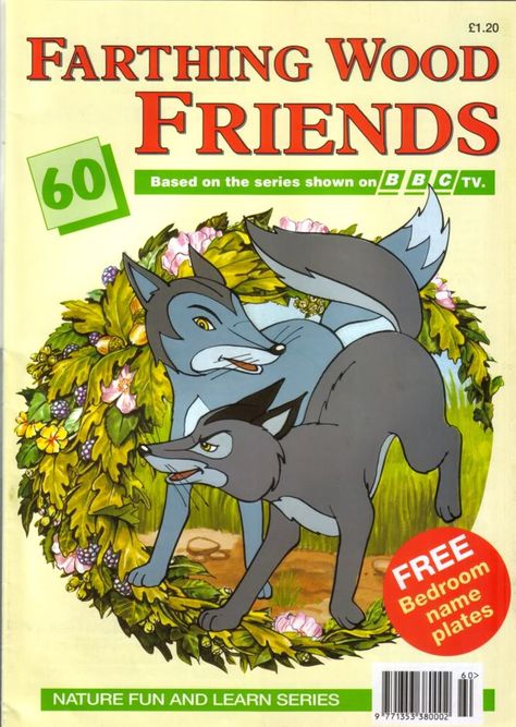 Farthing Wood Friends The Animals Of Farthing Wood, Animals Of Farthing Wood, Wood Magazine, Christmas Ad, Magazines For Kids, Do You Remember, Animated Characters, Vintage Children, Vintage Illustration