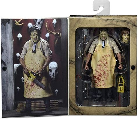 Neca Action Figures, Neca Figures, Texas Chainsaw, Chuck Norris, 40th Anniversary, Movie Characters, Toy Store, Chainsaw, Collectible Dolls