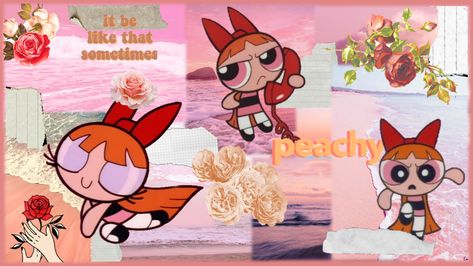 A Powerpuff Girl themed aesthetically pleasing wallpaper for your desktops, laptops, tablets, etc. Powerpuff Laptop Wallpaper, Powerpuff Girls Wallpaper Laptop, 90s Wallpaper Laptop, Aesthetic Wallpers For Laptop, Laptop Wallpapers Hd, Laptop Images, Girl Wallpaper Aesthetic, Disney Desktop Wallpaper, Wallpaper Aesthetic Laptop