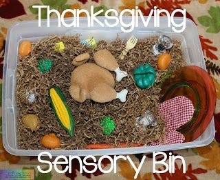 Thanksgiving Sensory Bin |Still Playing School Thanksgiving Sensory Bin, Thanksgiving Prek, Thanksgiving Preschool Theme, Thanksgiving Sensory, Preschool Recipes, Working Thanksgiving, Thanksgiving Lesson Plans, Thanksgiving Centers, Sensory Tables