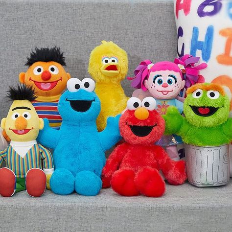 Elmo Toys, Cookie Monster Plush, Sesame Street Plush, Sesame Street Toys, Elmo Plush, Huggable Teddy Bear, Disney Stuffed Animals, Abby Cadabby, Genuine Friendship