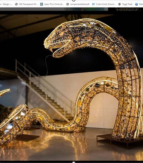 17th Anniversary, Light Art Installation, Chinese New Year Decorations, Year Of The Snake, Light Sculpture, Event Inspiration, New Years Decorations, Concept Architecture, Nouvel An