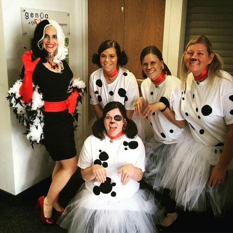 101 Dalmatians Cruelly And Dalmatian Costume, Womens Dalmation Costume, Diy 101 Dalmatian Costume, Diy Dalmatian Costume For Women, Adult Dalmation Costume Diy, Dalmatian Costume Women's, Dalmation Costume Women, Diy Dalmatian Costume, 101 Dalmations Costume