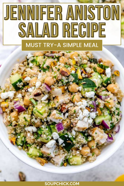 Jennifer Aniston Salad Recipe Jennifer Aniston Quinoa Salad Recipe, Jennifer Aniston Recipes, Jennifer Aniston Salad With Quinoa, The Jennifer Aniston Salad, Jennifer Anniston’s Salad, Jennifer Aniston Quinoa Salad, Jen Aniston Salad, Jenifer Aniston Salad, Jeniffer Aniston Salad