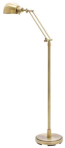 House of Troy AD400-AB Addison 1LT Adjustable Floor Lamp, Antique Brass Finish House of Troy Lighting http://smile.amazon.com/dp/B00DMSRHGC/ref=cm_sw_r_pi_dp_Ktw3tb07Q8SKQVB3 Target Lighting, Piano Lamps, Pharmacy Floor Lamp, Floor Lamp With Shelves, Focus Light, Adjustable Floor Lamp, Lamp Cord, Contemporary Floor Lamps, Antique Hardware