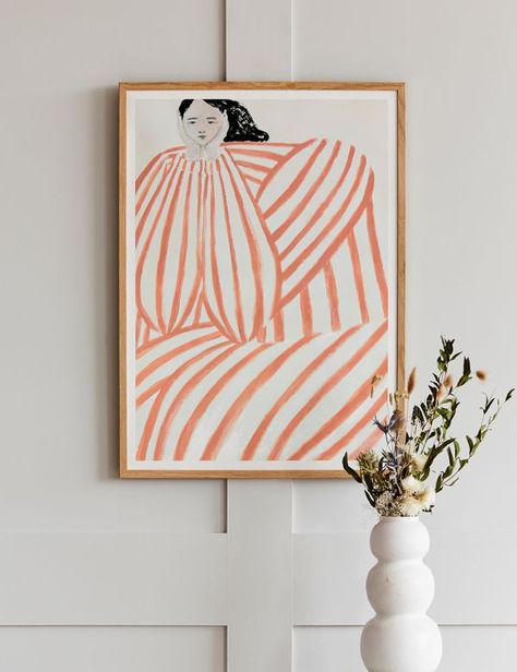 Modern Wall Art - Contemporary Art Prints | Rose & Grey Sofia Lind, Artwork Aesthetic, Create A Gallery Wall, Poster Club, Contemporary Art Prints, Cool Mirrors, Still Waiting, Home Decor Vases, Inspiration Wall