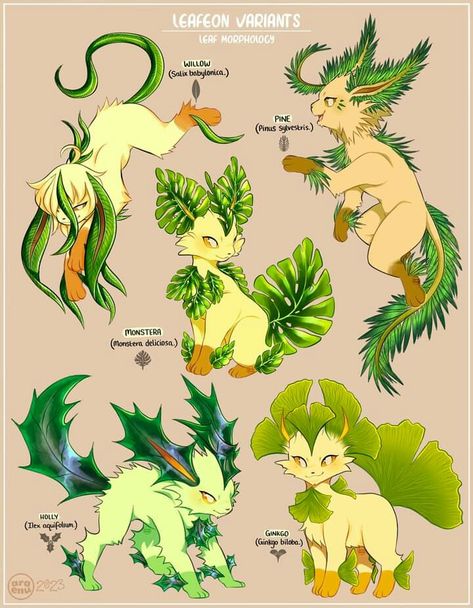 Leafeon Pokemon, Elesa Pokemon, Grass Types, Pokémon Fanart, Solgaleo Pokemon, Pokemon Fusion Art, Pokemon Breeds, Pokemon Eeveelutions, Pokemon Oc