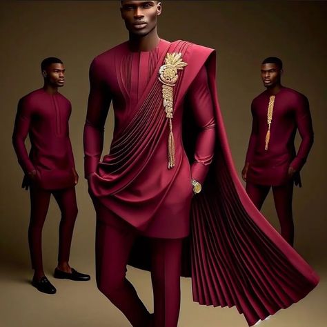 Do you design for men? Here you have it.. stylish and extravagant for the Boss. Own your style 💯💯💯 @gadafitundeednut @houseofvieve Extravagant Mens Fashion, Nigerian Outfits, African Suit, King Outfit, African Wear Styles For Men, Traditional African Clothing, Latest African Men Fashion, Dress Suits For Men, Digital Fashion