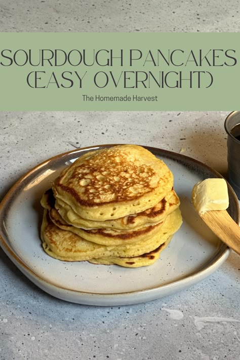 Sourdough Pancakes Recipe, Einkorn Recipes, Overnight Recipes, Sourdough Pancakes, Artisan Bread Recipes, Sourdough Starter Recipe, Sourdough Baking, Sourdough Bread Recipe, Pancakes Easy