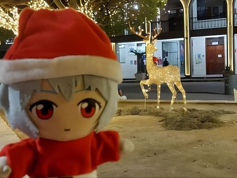 Evangelion Art, Im Lonely, Neon Evangelion, Anime Christmas, Rei Ayanami, Friend Anime, Genesis Evangelion, Neon Genesis, Christmas Plush