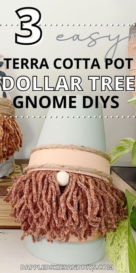 Terracotta Pot Gnomes Diy, Christmas Craft With Clay Pots, Clay Pot Wind Chimes Terra Cotta, Terracotta Pot Gnomes, Terracotta Pot Craft Ideas, Terra Cotta Christmas Pot Crafts, Clay Pot Crafts Diy Projects, Clay Pot Gnomes Diy, Terracotta Pots Crafts