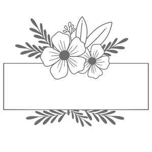 Ribbon Art Drawing Design, Plant Border Design, Creative Border Design, Background Design Drawing, Cute Borders Designs, Designs For Borders, Borders For Project, Doodle Flowers, Colorful Borders Design