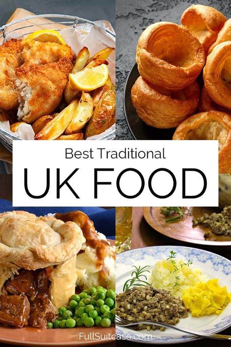 English Lunch, Traditional English Food, British Food Traditional, English Dishes, British Cooking, British Dishes, British Desserts, Uk Food, Uk Recipes