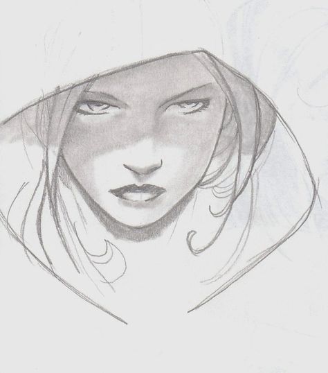 This is cool yet simple. I like it. (And also this is supposedly Rogue. Which is cool too, but I don't totally see it.)(Idk I could see it being Rogue)                                                                                                                                                                                 More 얼굴 그리기, White Drawing, 인물 드로잉, Art And Illustration, A Pencil, Drawing Lessons, Drawing Skills, Pablo Picasso, Pencil Drawing