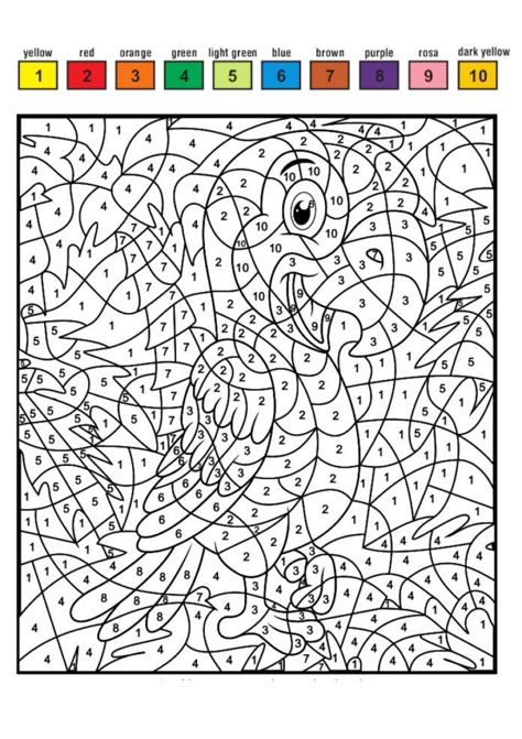 Adult Color By Number, Math Coloring Worksheets, Color By Number Printable, Math Coloring, Adult Coloring Designs, Preschool Art Activities, Alphabet Coloring Pages, Alphabet Coloring, Color By Numbers