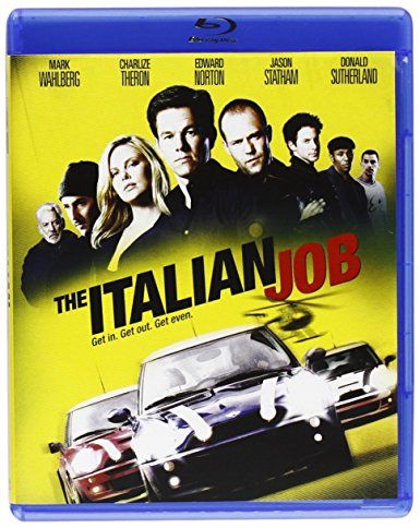 The Italian Job [Blu-ray] Italian Job, Job Poster, Marcello Mastroianni, Edward Norton, Donald Sutherland, Jude Law, Mark Wahlberg, Jason Statham, Movie Poster Art