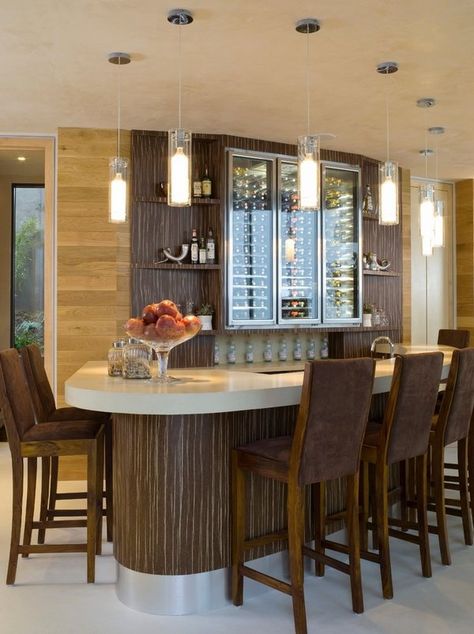 kitchen bar with wine cabinets modern home furniture ideas Contemporary Home Bar Designs, Modern Wet Bar, Contemporary Wine Cellar, Mediterranean Kitchen Design, Home Bar Design, Mediterranean Kitchen, Home Bar Designs, Mid Century Kitchen, Contemporary Kitchen Design