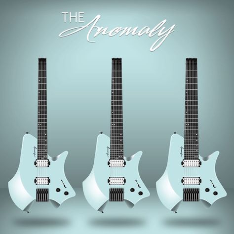 Balaguer Guitars on Instagram: “Introducing the Anomaly and the Vega! These two headless models are available in 6, 7 and 8 string configurations as well as standard and…” The Anomaly, Headless Guitar, Dark Matter, Guitar Design, Musical Instruments, Music Instruments, Musical, Matter, Guitar