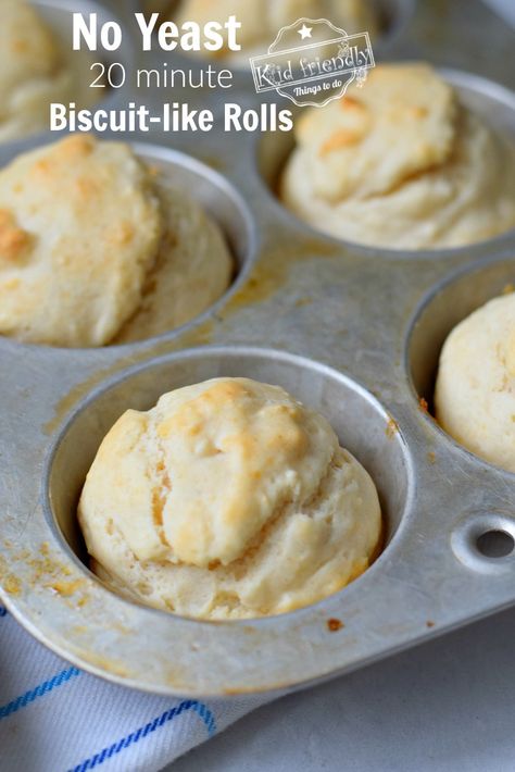 Biscuit Recipe No Yeast, No Yeast Rolls, Quick Dinner Roll, Easy Dinner Roll, Yeast Biscuits, Yeast Dinner Rolls, Quick Dinner Rolls, Easy Yeast Rolls, Dinner Rolls Easy