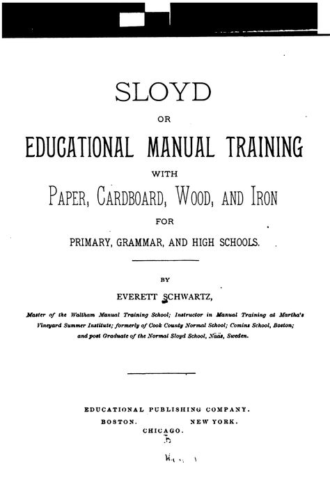 Paper Sloyd, Normal School, Training School, Charlotte Mason, Carving Ideas, Internet Archive, Game Design, Grammar, The Borrowers