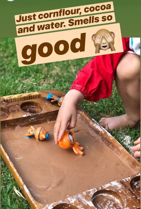 Mud Slime Preschool, Mud Theme Preschool, Slime Preschool, Mud Paint, Forest Birthday Party, Forest Birthday, Mud Kitchen, Messy Play, Preschool Lesson Plans