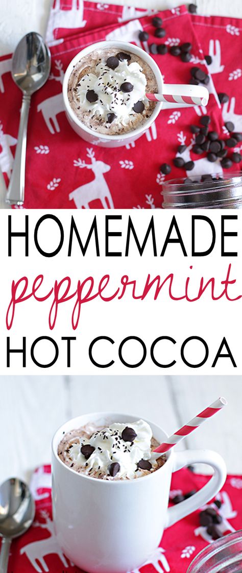 Peppermint Hot Cocoa | Creative Green Living Incredible Photography, Paleo Drinks, Cooking With Essential Oils, Peppermint Hot Cocoa, Hot Cocoa Recipe, Delicious Hot Chocolate, Peppermint Hot Chocolate, Cocoa Recipes, Holiday Goodies