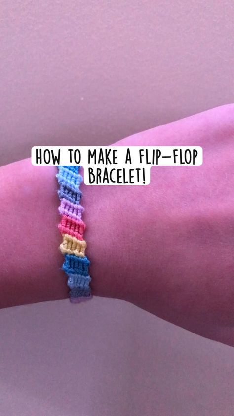 Bracelet Patterns Easy, Friendship Bracelets Patterns, Diy Friendship Bracelets, Diy Bracelets With String, String Bracelet Patterns, Friendship Bracelets Easy, Diy Friendship Bracelets Tutorial, Bracelets Tutorial, Friendship Bracelet Patterns Easy