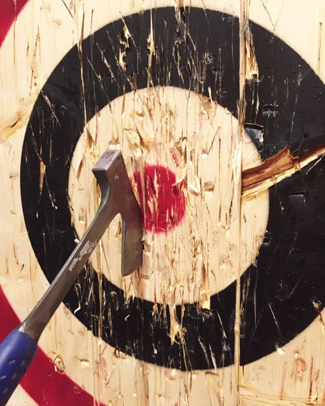 Ax Throwing is Spreading Like Wildfire in Arkansas | Only In Arkansas Ax Throwing, Crescent Hotel, Grant County, Barton Springs, Ropes Course, Viking Culture, Restaurant Concept, Business Skills, Old Tools