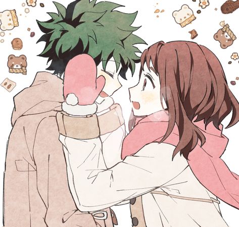 Uraraka And Deku Fanart, Izuchako Fanart, Ochako Uraraka X Deku, Izuku Midoriya X Ochako Uraraka, Ochaco Fanart, Ochaco And Deku, Deku X Uraraka Fanart, Ochako X Deku, Uraraka Y Deku