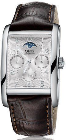 @oris Watch Rectangular Complication Leather #bezel-fixed #bracelet-strap-leather #brand-oris #case-material-steel #case-width-32-x-47mm #date-yes #day-yes #delivery-timescale-call-us #dial-colour-silver #gender-mens #luxury #moon-phase-yes #movement-automatic #official-stockist-for-oris-watches #packaging-oris-watch-packaging #style-dress #subcat-rectangular #supplier-model-no-01-582-7694-4061-07-5-24-20fc #warranty-oris-official-2-year-guarantee #water-resistant-30m Oris Rectangular, Watch Packaging, Rectangle Watch, Oris Watches, Dating Women, Authentic Watches, Brown Leather Strap, Functional Accessories, Mens Luxury