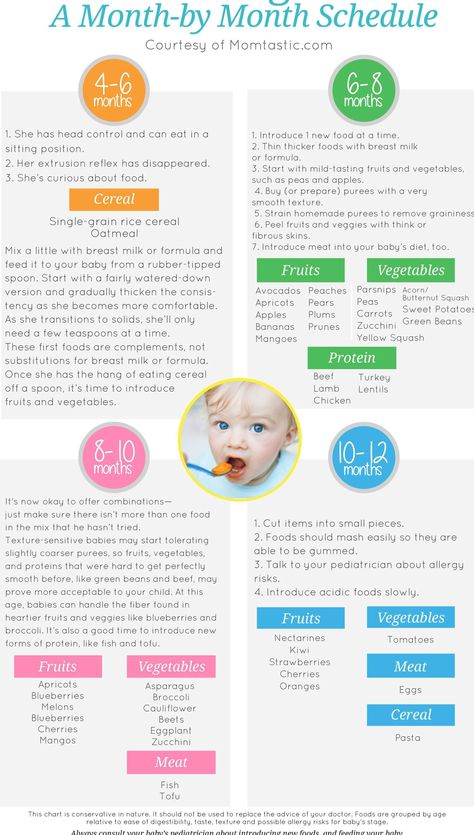 Introducing Solids to Your Baby, Solid Food Charts for Introducing Solids to Your Baby and Infant including Starting Fruits, Vegetables and Meat Baby First Food Chart, Introducing Baby Food, Baby Food Guide, Baby Food Schedule, Baby Solid Food, Baby Feeding Chart, Baby Food Chart, Easy Baby Food Recipes, Healthy Baby Food