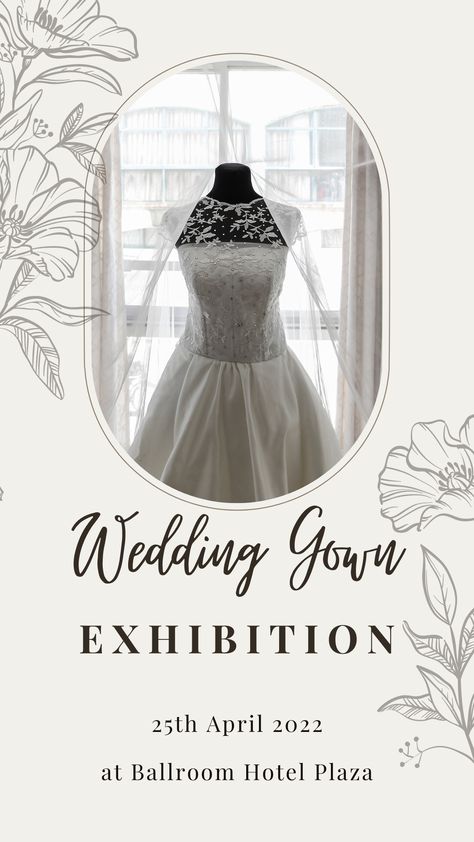 Bring the magic of your Wedding Gown Exhibition to life with our stunning Event Promotion IG Story Template! 👰✨ Let your audience virtually experience the elegance and beauty of your event, while driving in-person attendance. Are you ready to create buzz-worthy Instagram Stories? 📸 Unique Bridal Dresses, Ig Story Template, Bridal Attire, Wild At Heart, Charity Events, Stunning Gowns, Event Promotion, Bride Clothes, Perfect Wedding Dress