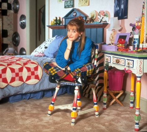 Clarissa Explains It All, 90s Teen, Melissa Joan Hart, 90s Girl, 90s Baby, Stars Then And Now, Tv Characters, Awesome Bedrooms, Pattern Mixing