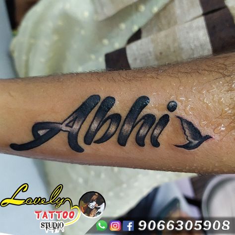 #nametattoo #nametattoodesign #nameletters #namedesigns #abhi #abhishek #abhinametattoo #tattoolife #tattooworkers #tattooidea #tattooedgirls #tattooworld #tattoodesigns #tattoolovers Abhishek Name Tattoo, Abhi Name Tattoo, Lovely Tattoo, Tattoo Lettering Styles, Shoulder Tattoos For Women, Name Tattoo Designs, Lettering Styles, Name Tattoo, Name Tattoos