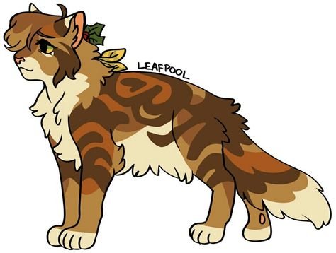 Leafpool by berrym00n (Tumblr)  // #warriorcats // Warrior Cats Books, Warrior Cats Fan Art, Warrior Cat Drawings, Warrior Cat Oc, Love Warriors, Cat Oc, Kinds Of Cats, Warrior Cats Art, Cat Pose