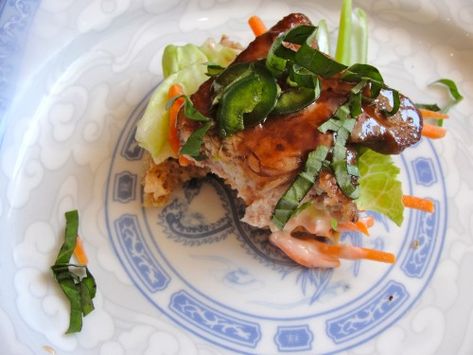 A salt-free version of the Vietnamese classic, Bahn Mi. This recipe is a perfect example of the founding principle of Mr. Spice Sauces: a low sodium diet doesn't have to be bland. Heart Healthy Recipes Low Sodium, Bahn Mi, Low Sodium Diet, Grilled Turkey, Low Salt, Low Sodium Recipes, Salt Free, Banh Mi, Heart Healthy Recipes