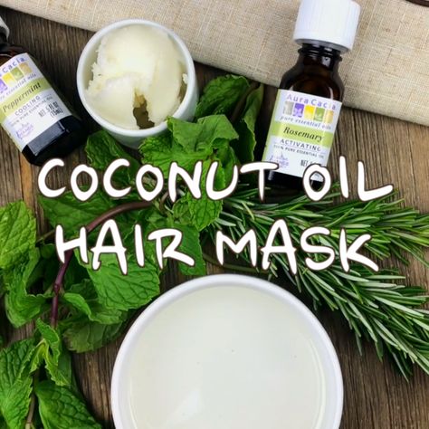 This coconut oil hair mask DIY is life changing! It’s an overnight hair mask that will make your damaged hair feel amazingly soft. This all natural mask is good for growth, for split ends, or for dandruff. So moisturizing! Hair Growth Mask Diy, Coconut Oil Hair Mask Diy, Coconut Hair Mask, Coconut Oil Mask, Overnight Hair Mask, Hair Mask Diy, Overnight Hair, Oil Hair Mask, Hair Rainbow