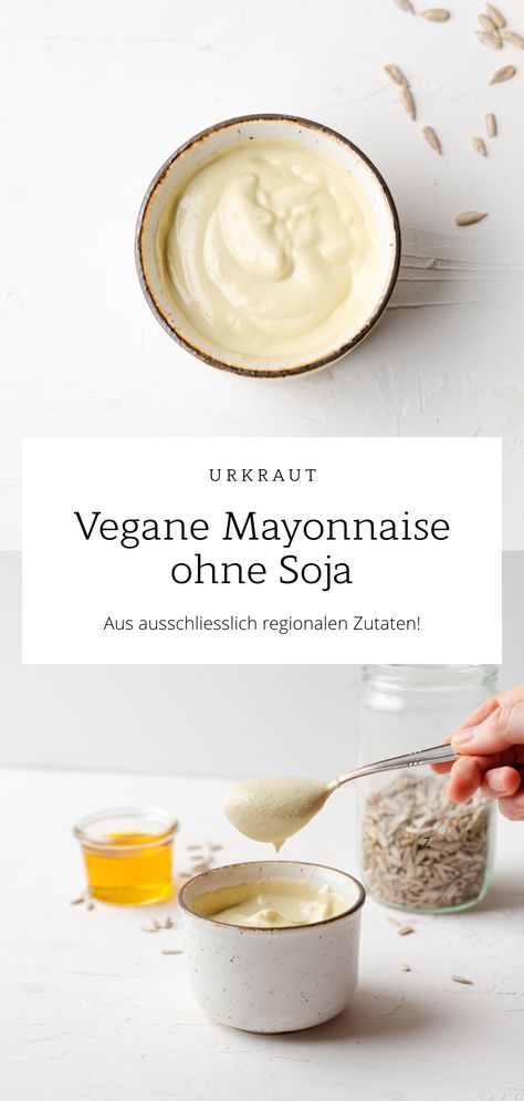 Vegan Mayo, Vegan Mayonnaise, Health Eating, Aioli, Mayonnaise, Finger Foods, Vegan Recipes, Food And Drink, Sauce