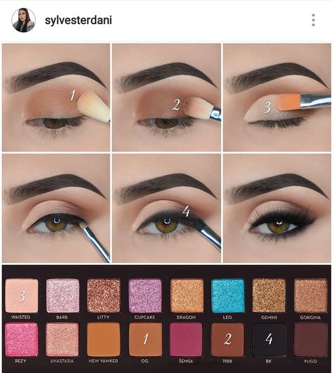 Natural Eye Makeup Tutorial, Mekap Mata, Makeup Pictorial, Date Night Makeup, Eye Makeup Styles, Makeup Tutorial Eyeshadow, Eye Makeup Pictures, Eye Makeup Steps, Eye Makeup Designs