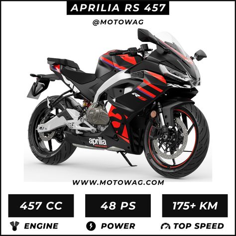 New Aprilia RS 457 Aprilia Rs457 Wallpapers, Aprilla 457rs, Aprilia 457, Aprilia Motorcycles, Мотоциклы Cafe Racers, Motor Cycle, Sports Bikes Motorcycles, Motor Vehicle, Cafe Racers