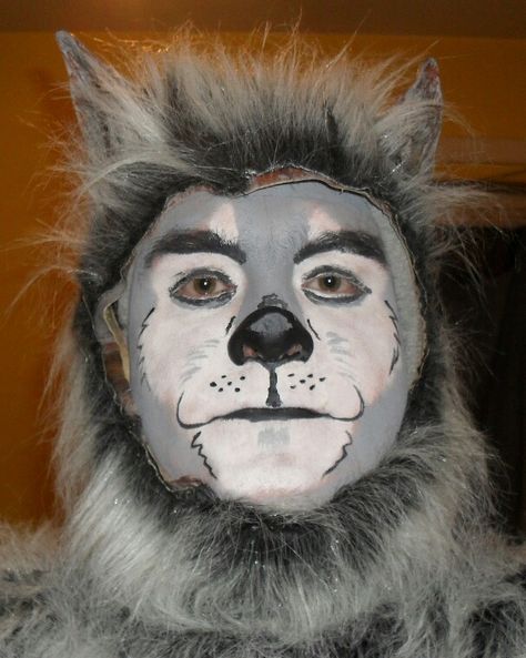 Big bad wolf makeup Big Bad Wolf Makeup, Panto Costumes, Shrek Costumes, Wolf Makeup, Shrek Costume, Diy Outfits, Halloween Makeup Pretty, Wolf Face, Makeup Class