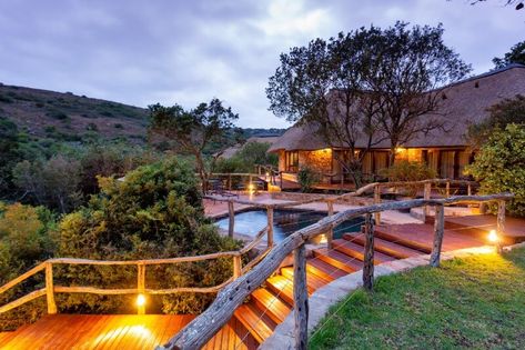 Mark’s Camp is a family-friendly lodge situated within the Lalibela Game Reserve . Swansea Bay, Game Lodge, Balcony Deck, Real Fire, Eastern Cape, Electric Blankets, Game Reserve, Mini Bar, Lounge Areas