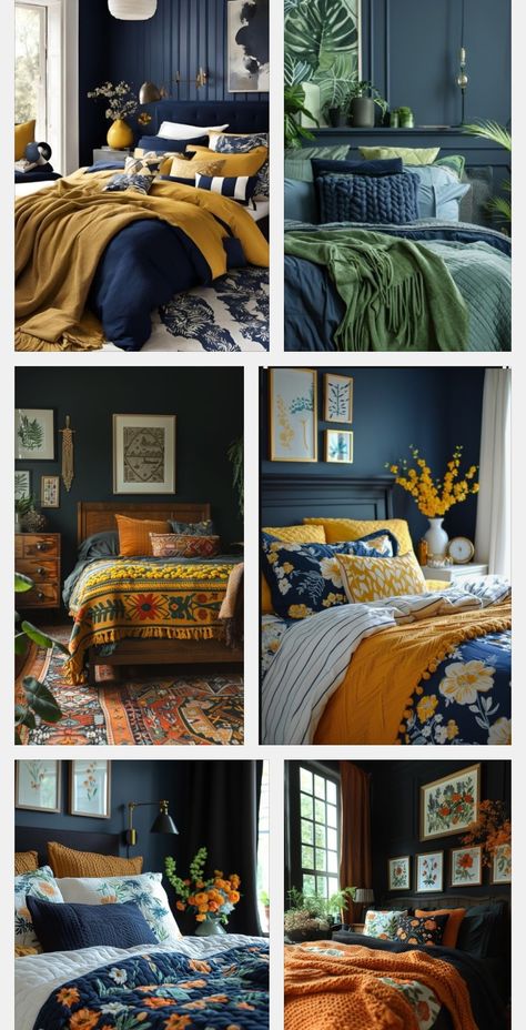 Teal And Mustard Living Room, Mustard Living Room, Mustard Bedroom, Mustard Living Rooms, Dark Brown Bedrooms, Teal And Mustard, Arranging Furniture, Brown Bedroom, Furniture Arrangement