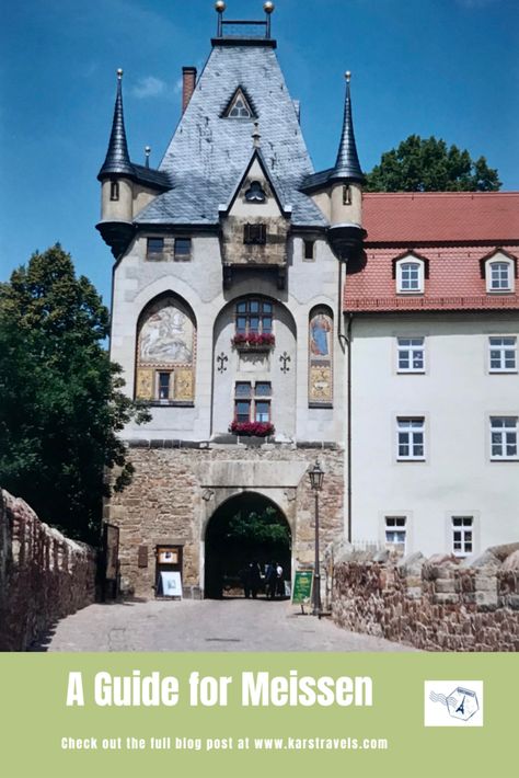 Visiting Meissen - catching only a glimpse of the porcelain - KarsTravels Meissen Germany, Germany Travel Destinations, European Itineraries, Germany Travel Guide, Cities To Visit, European Vacation, European Destinations, Europe Travel Guide, Europe Travel Tips