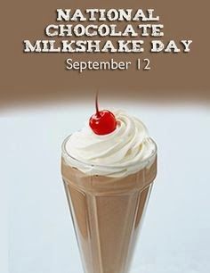 National Chocolate Milkshake Day (9/12) - Recipe for an Easy Classic Chocolate Milkshake Chocolate Milkshake Recipe, Milkshake Recipe Chocolate, Johnny Rockets, Oreo Milkshake, Vitamix Blender, Sugar Factory, Milkshake Recipe, Vanilla Milkshake, 9 September