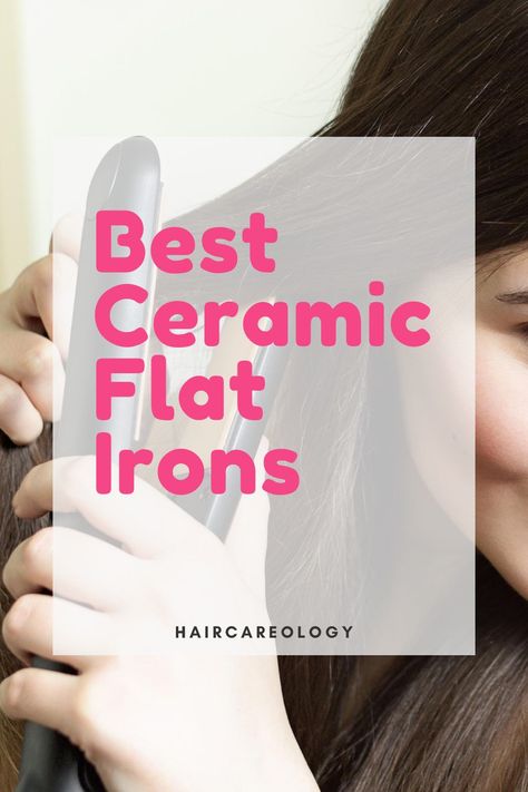 Don't know which ceramic flat iron is for you? Check out my picks for the best ceramic flat irons for all hair types. Best Flat Iron, Best Flat Iron African Americans, T3 Flat Iron, Flat Iron Chi, Travel Flat Iron, Keratin Oil, Flat Irons Best, Ceramic Hair Straightener, Floating Plates