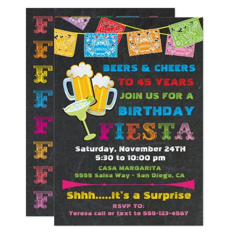 Mexican Fiesta Beers Birthday Party Invitation #birthdayinvitations #birthday #1stbirthdayinvitations #quinceanerainvitations #birthdayinvitationstemplate #birthdayinvitationcard #disneybirthdayinvitations #zazzle #zazzleinvitation Cheers And Beers Birthday, Mexican Fiesta Birthday Party, Beer Birthday Party, Surprise Birthday Invitations, Fiesta Birthday Party, Retirement Party Invitations, Beer Birthday, Fiesta Birthday, Birthday Party Celebration