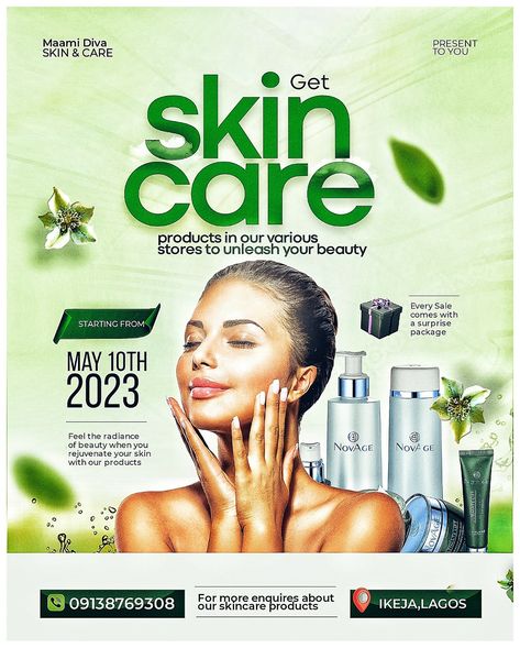 Soap Flyer Design, Soap Advertisement Design, Cosmetics Flyer Design, Skincare Flyer Design, Skincare Poster Design, Product Advertising Design, Skin Care Ads, Skin Care Design, Skincare Poster